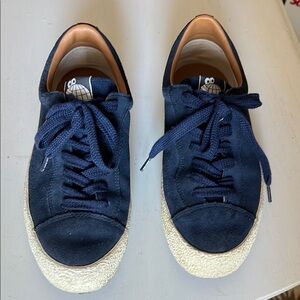 Last Resort AB Sneakers | Men’s 10 | Navy Blue Suede with Cream Soles